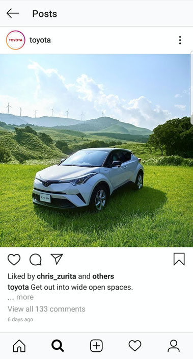 Toyota-Instagram