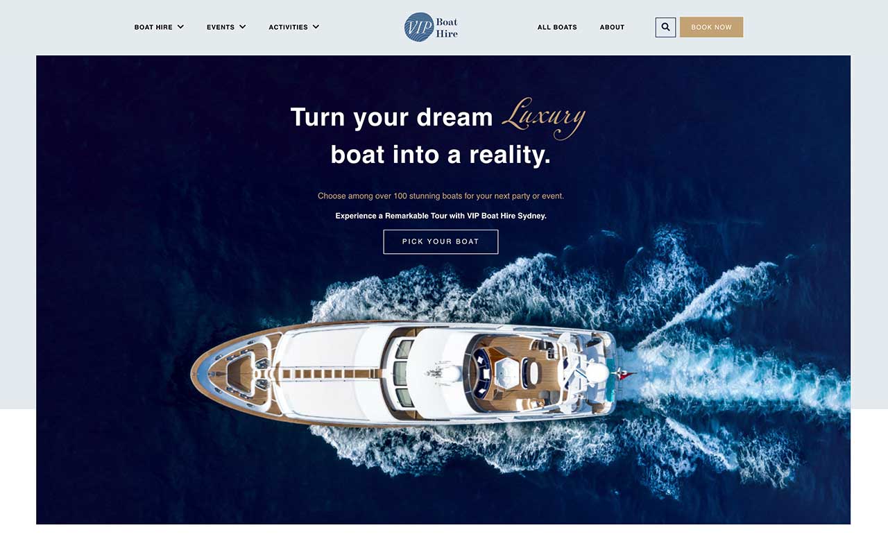 Boat-renting-website-case-study